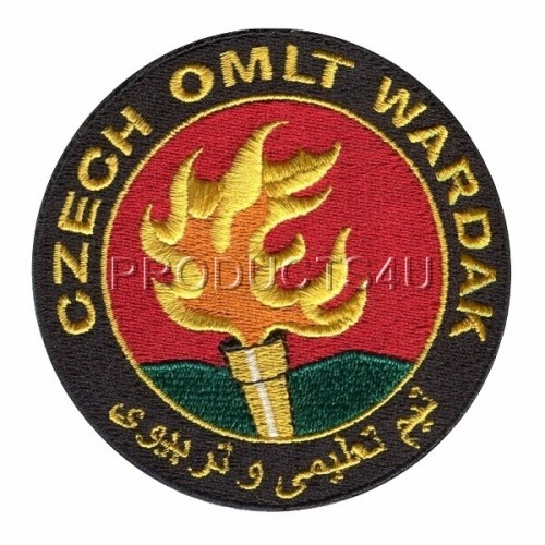 Nášivka Czech OMLT Wardak, barevná
