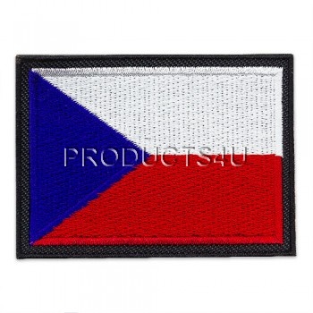 PATCH - FLAG OF THE CZECH REPUBLIC, large