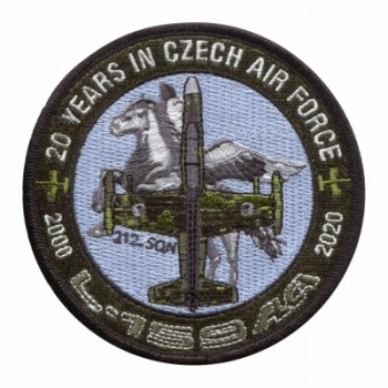 PATCH - 20 YEARS IN CZECH AIR FORCE