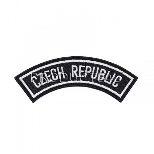 DOMOVENKA - CZECH REPUBLIC, šedo-bílá